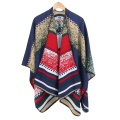 Neue Mode Kaschmir Winter Frauen Poncho Schals Frauen Solide Schal Cape